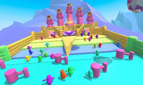 Fall Guys’s crazy obstacle course supports 60 gamers