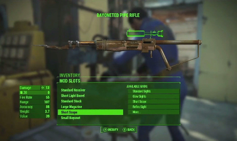 Vous pouvez terminer Fallout 4 sans fabriquer un seul objet