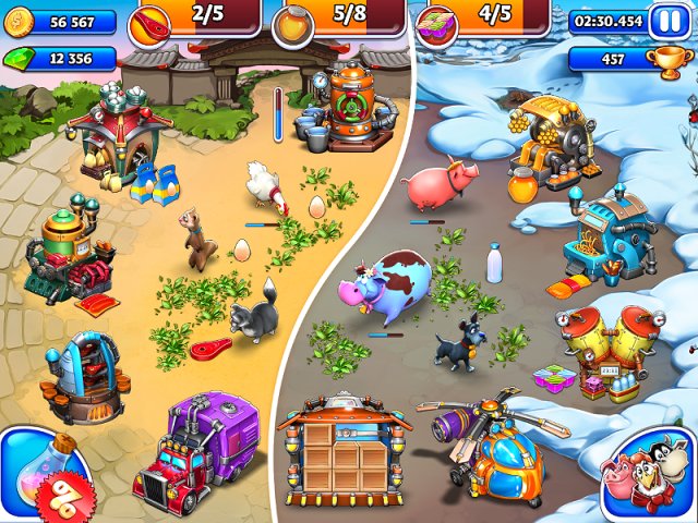 Farm Frenzy and Crazy Bear Island (+7 Trainer)