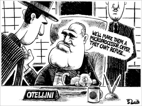 Nvidia acosa a Intel con caricaturas