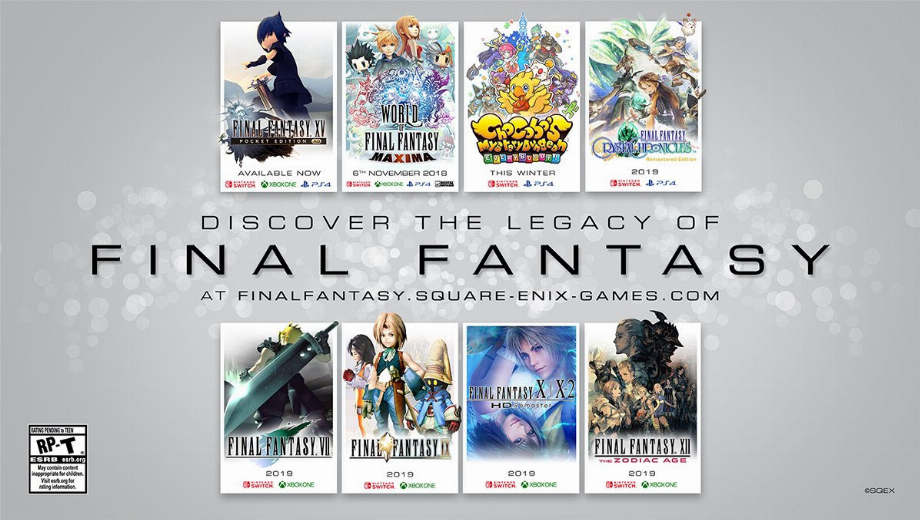 Klassische Final-Fantasy-Spiele kommen auf Nintendo Switch