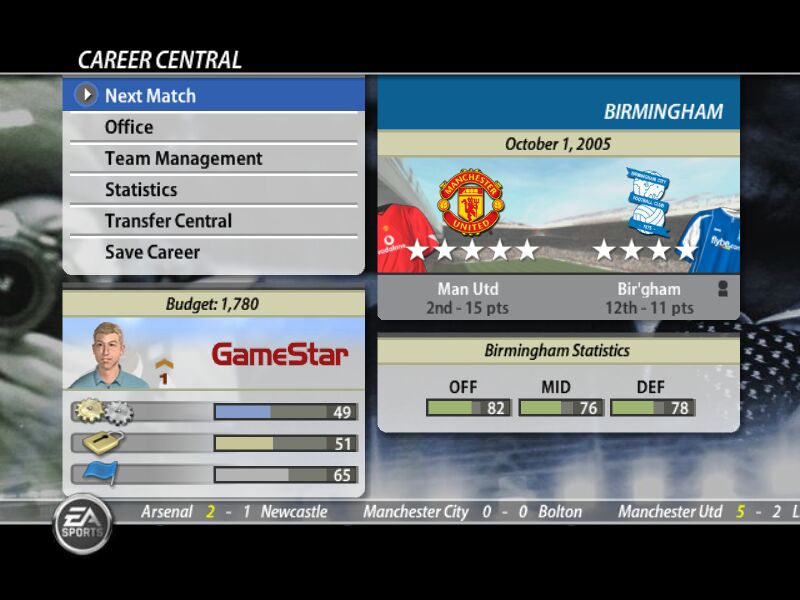 FIFA Soccer 06 – Hint