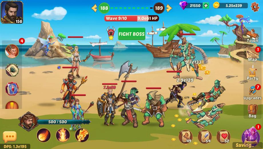 Firestone Idle RPG
