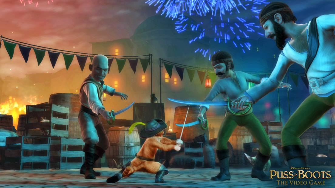 Blitz Games Use Precognition For Puss In Boots Kinect Control