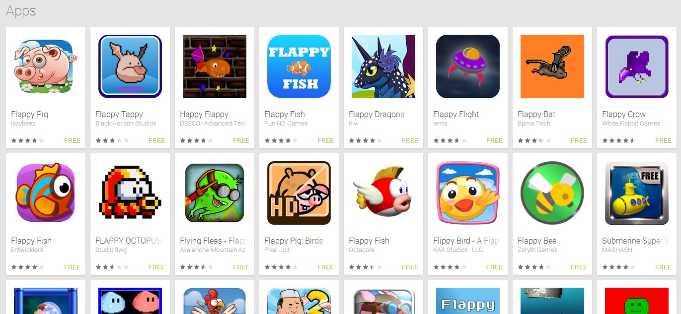 A New Flappy Bird Clone Is Released Every 24 Minutes