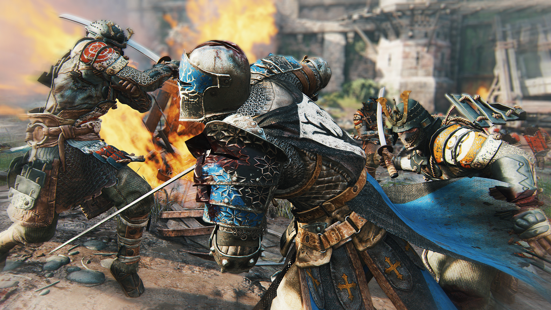 Fighting multiple opponents in For Honor