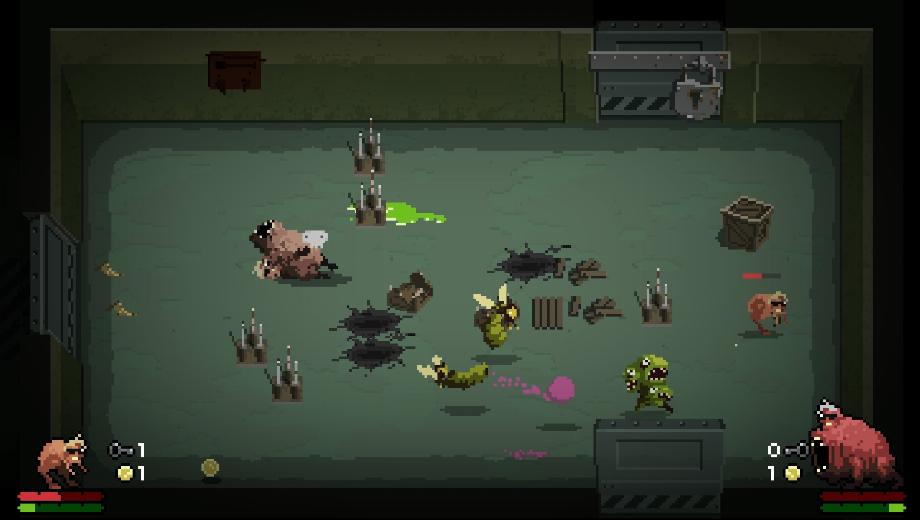 Freaky Awesome is a suitably gross, co-op roguelike