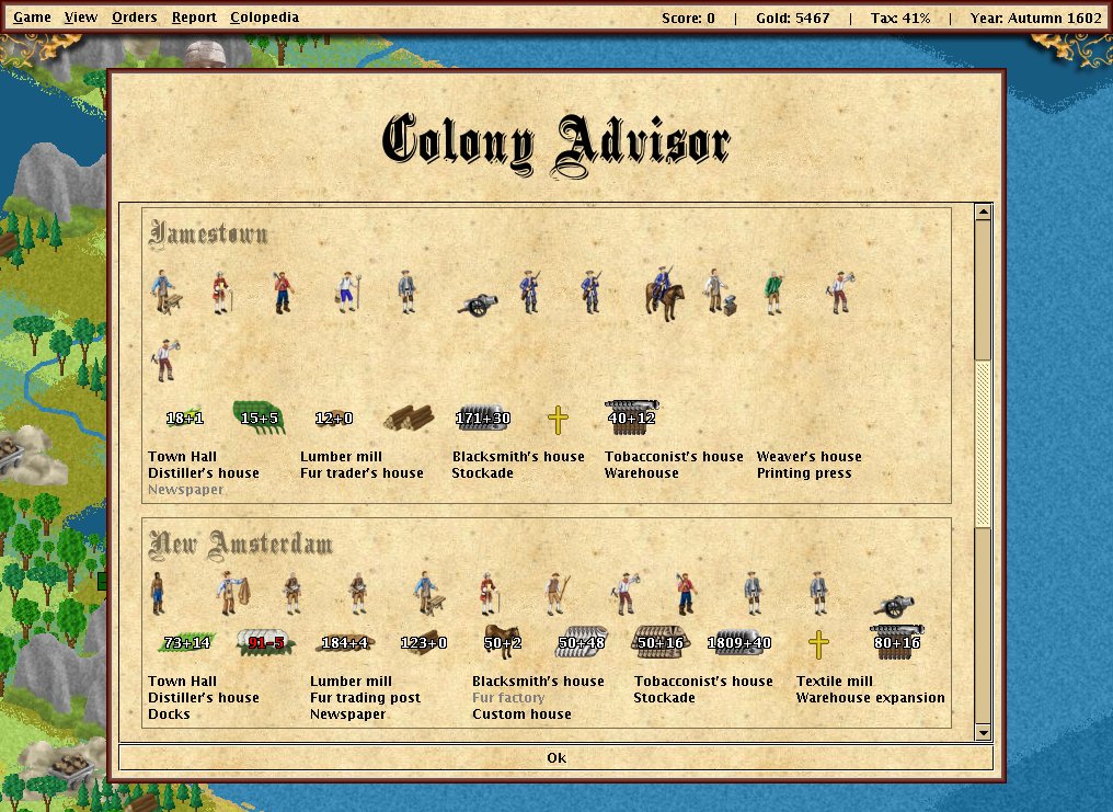 FreeCol v0.8.1 Kostenloses Vollspiel für Windows