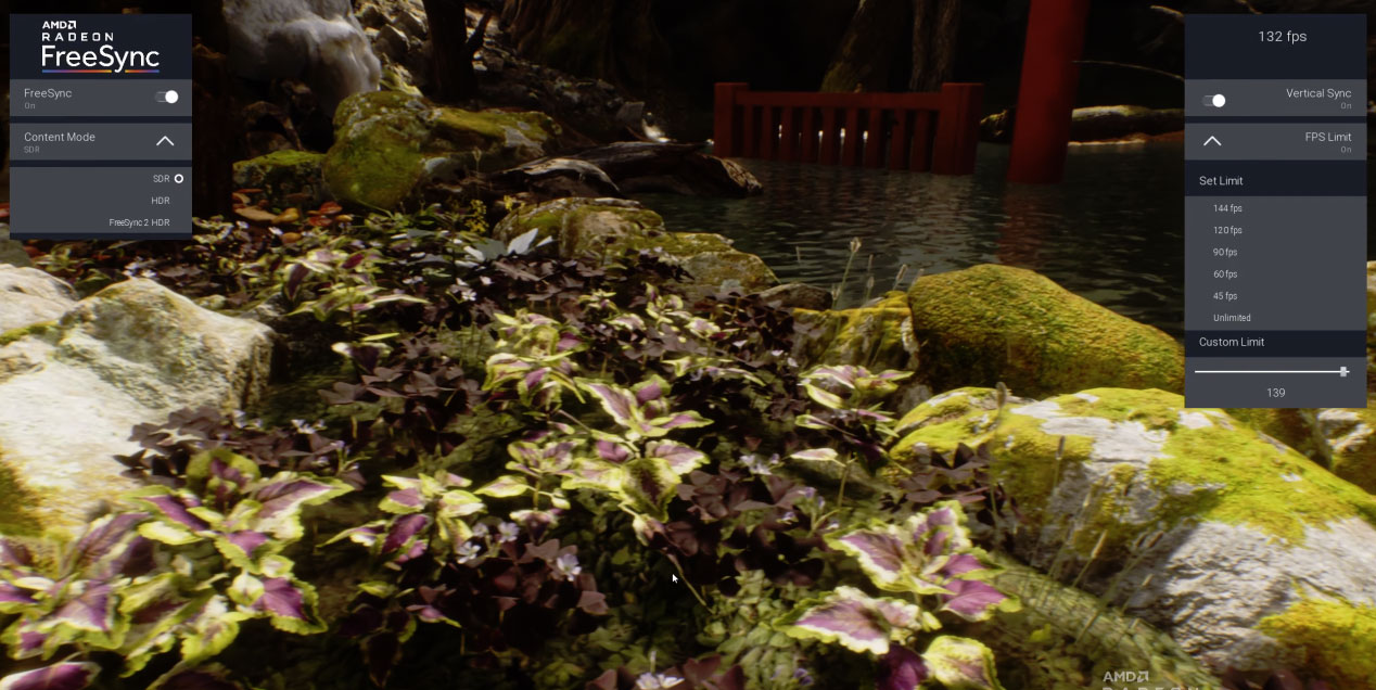 AMD presenta una nueva demo de FreeSync 2 llamada Oasis