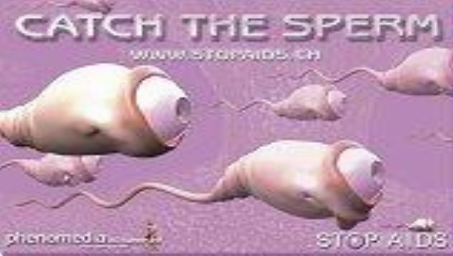 Fangen Sie das Sperma
