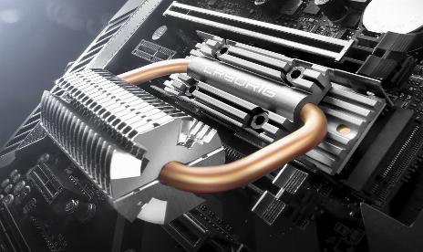 CryoRig debuts twin-headpipe M.2 SSD heatsink