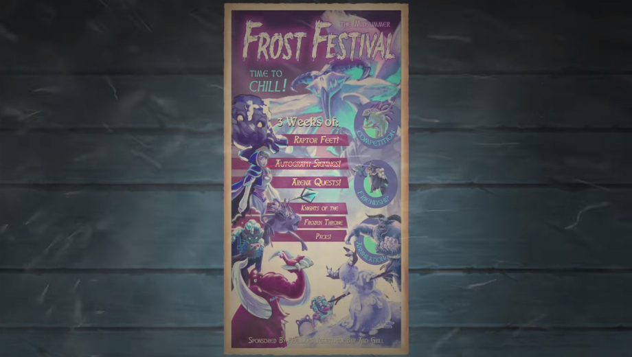 Hearthstone Frost Festival offers chilly rewards for Arena players