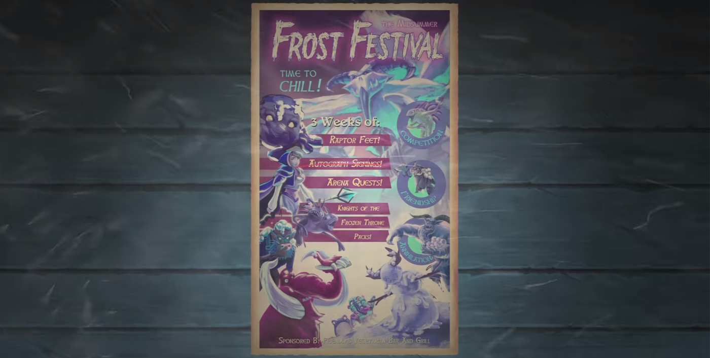Hearthstone Frost Festival offers chilly rewards for Arena players