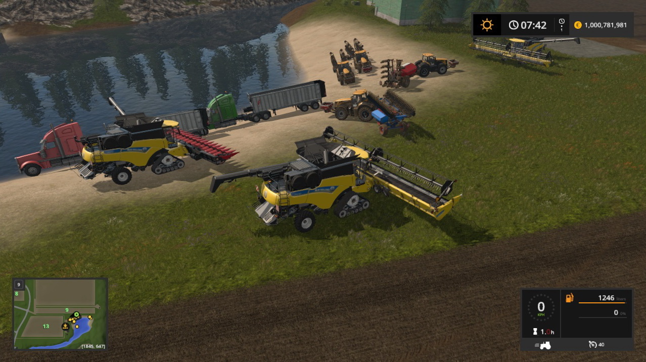 FARMING SIMULATOR 17 (V1.5.1 +7 TRAINER)