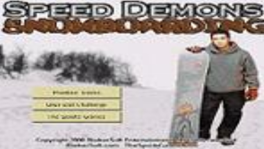 Speed Demons Snowboarding