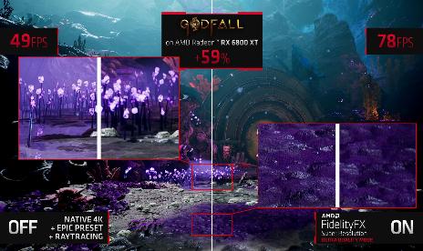 AMD to bring FidelityFX Super Resolution to RX 400 cards too