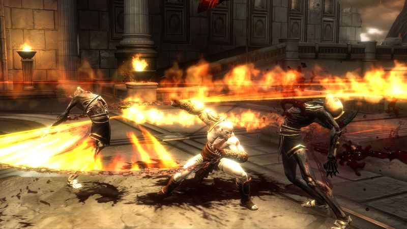 Los minijuegos sexuales están bien integrados en God Of War III