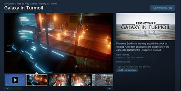 La reconstitution de Battlefront III reçoit le feu vert de Valve