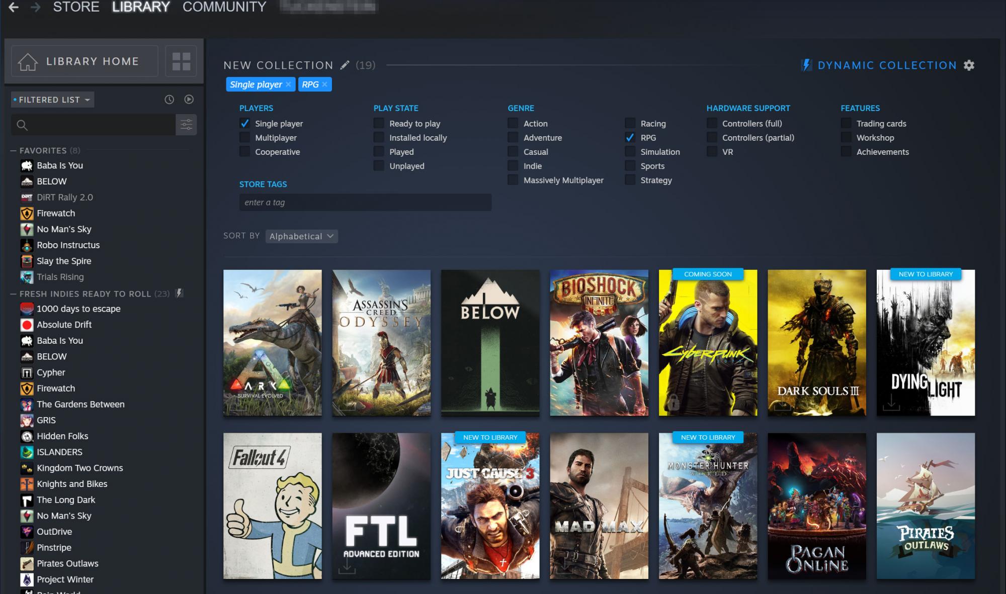 The Steam library beta is here. Here’s how to try it out