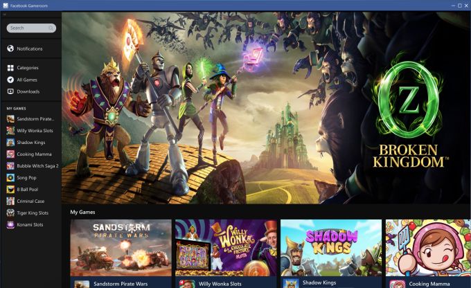 Facebook lancera son concurrent Steam Gameroom l'année prochaine