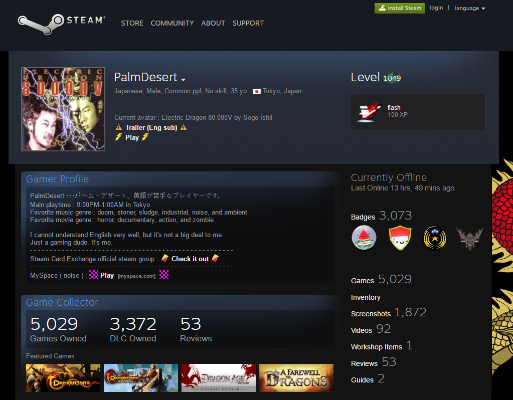 Steam-Spieler erreicht Level 1000, besitzt die meisten Steam-Spiele