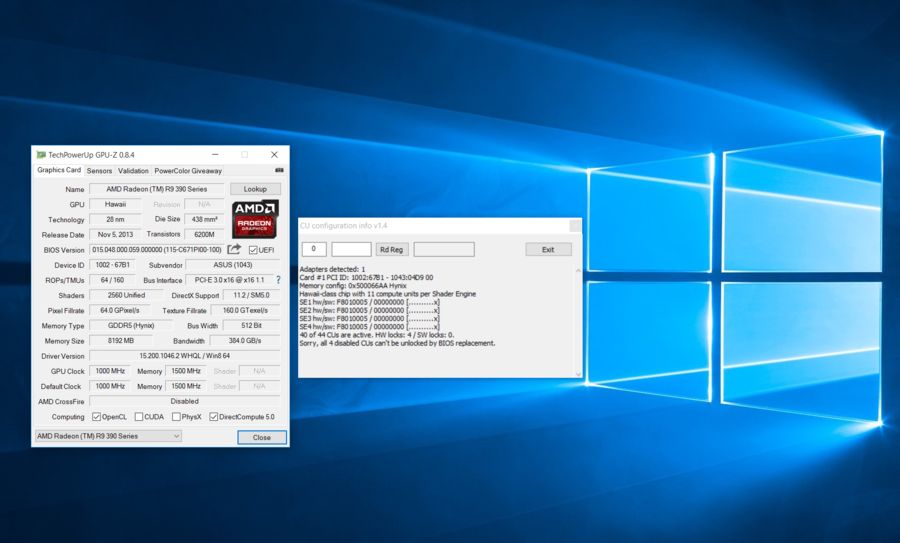 Les cœurs supplémentaires des cartes graphiques GCN d'AMD peuvent être débloqués par logiciel