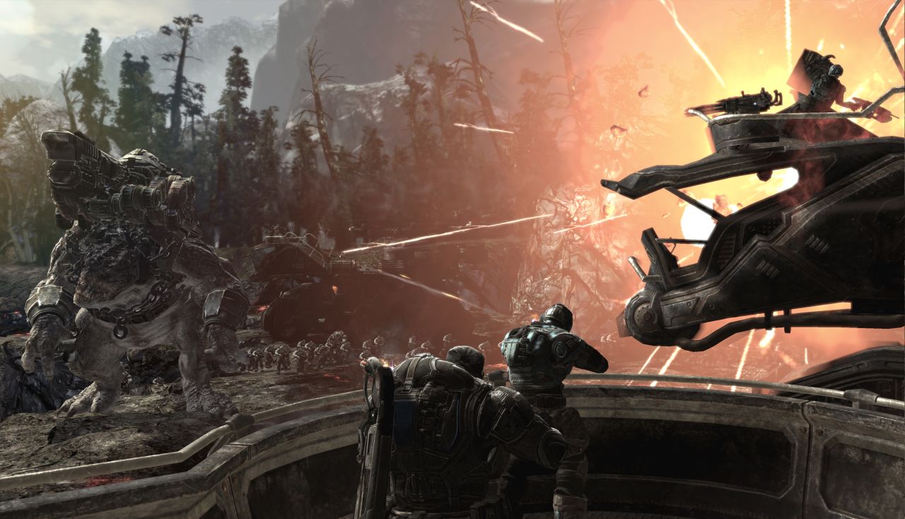 Gears Of War 2 no te permitirá hacer brillar tu arma