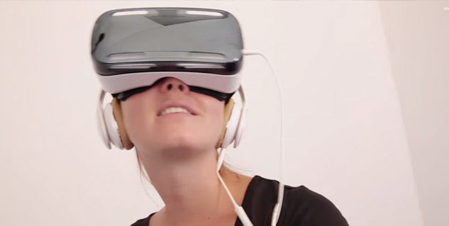Samsung Gear VR lässt Australier mitten in der Wüste tauchen