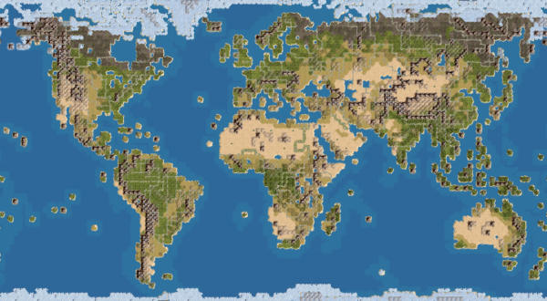 Civilization 5 - True Start Location Earth Mod