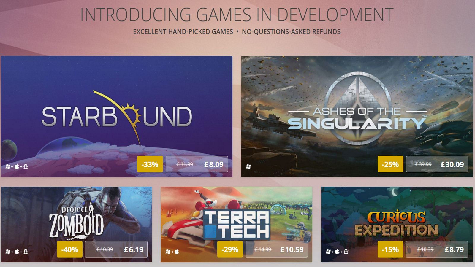 GoG’s new “Games in Development” is real progress