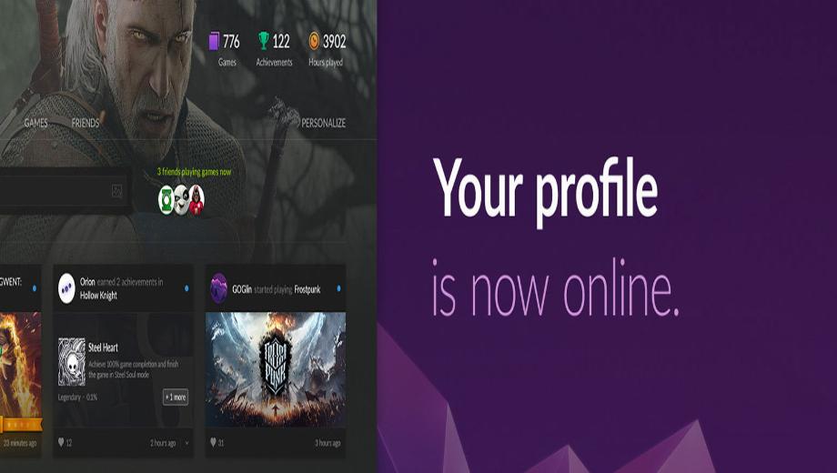 GoG hat jetzt Benutzerprofile genau wie Steam