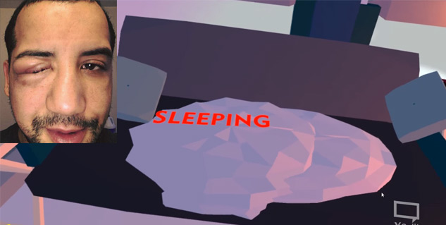 Sleeping and waking up in VR is weird