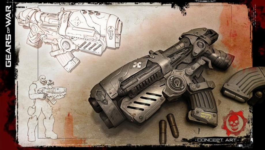 Lifesize Gears Of War Weaponry And Armor On The Way