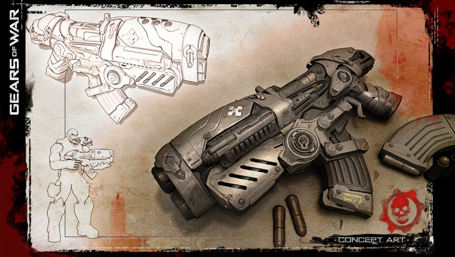 Lifesize Gears Of War Weaponry And Armor On The Way