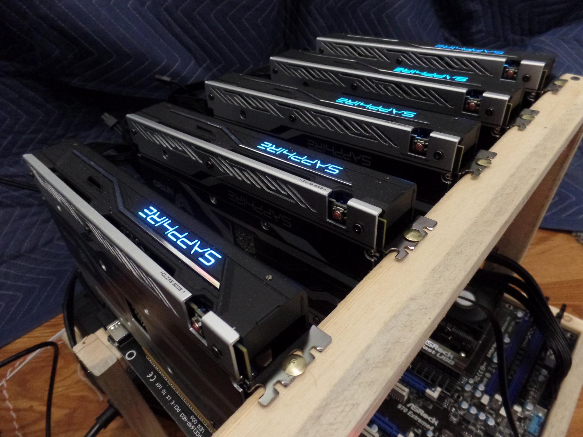 Cryptocurrency miners bought 25% of all GPUs this year