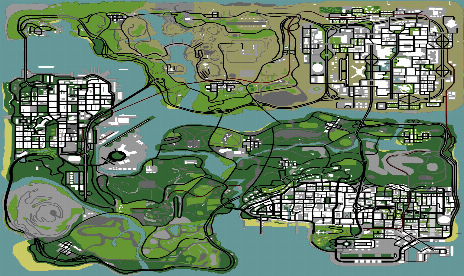 Les fans de GTA V assemblent leur carte complète