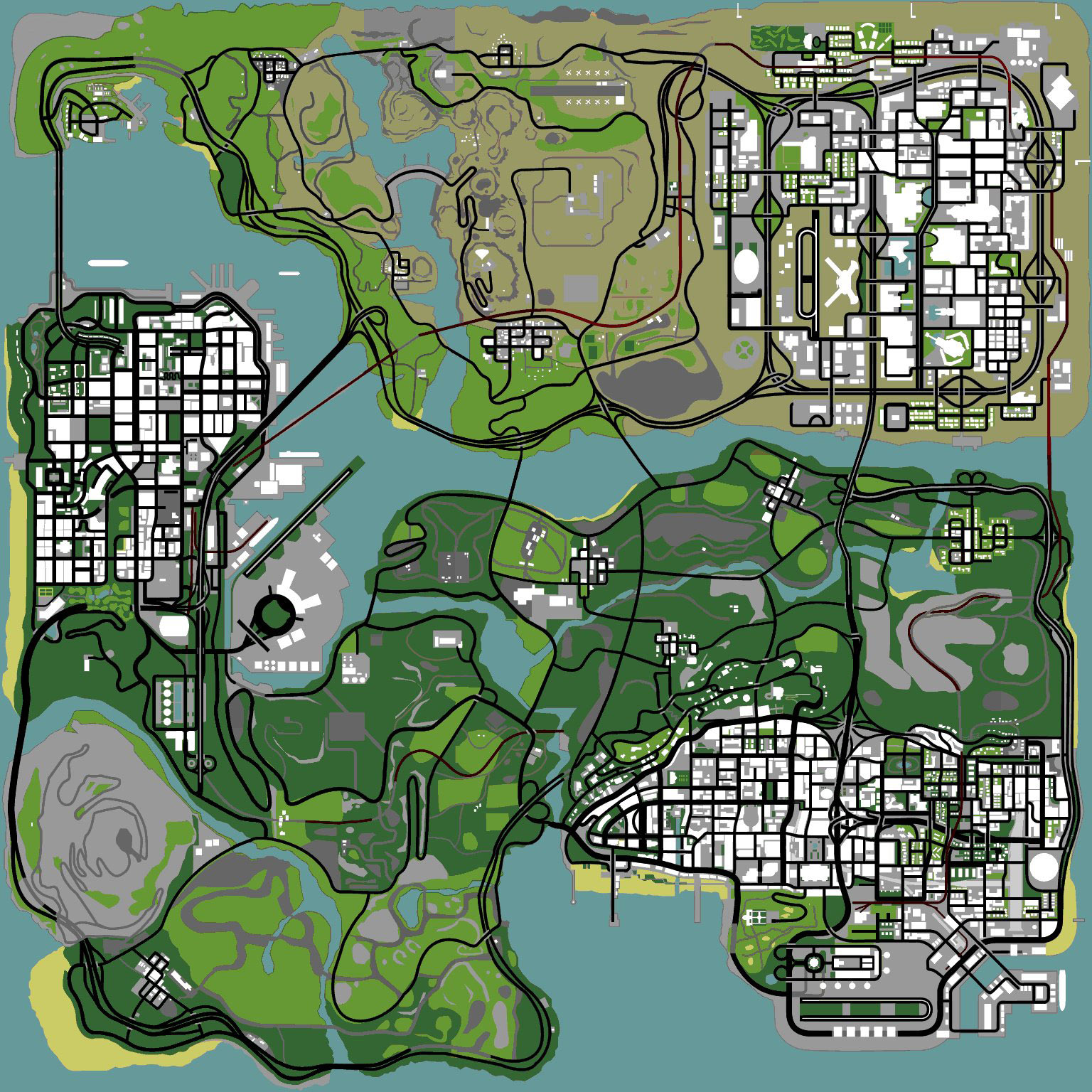 GTA V Fans setzt seine komplette Karte zusammen