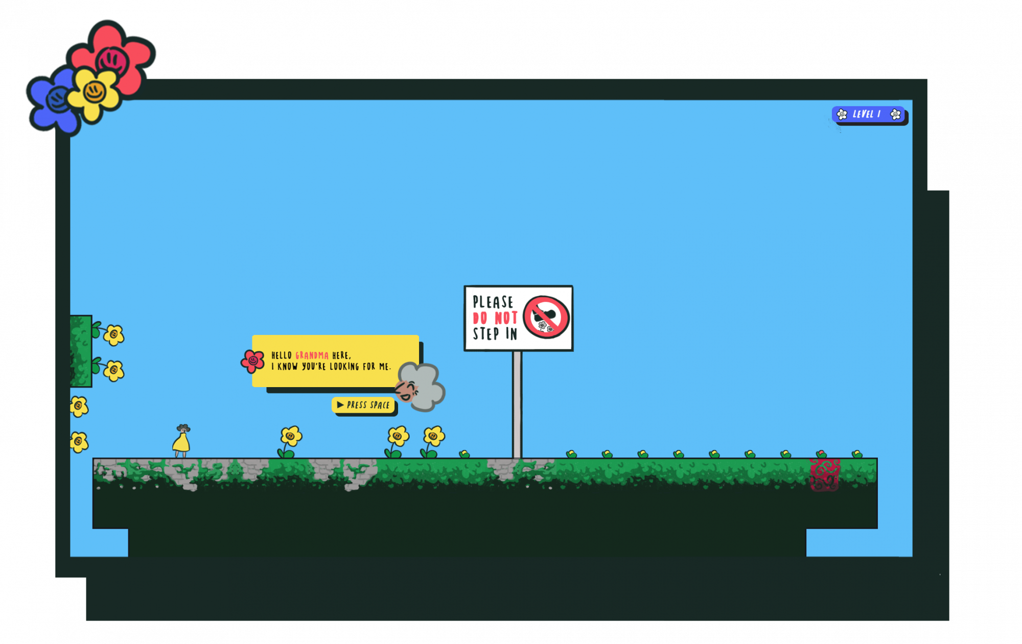Grand'ma and the Flowers Juego completo gratis