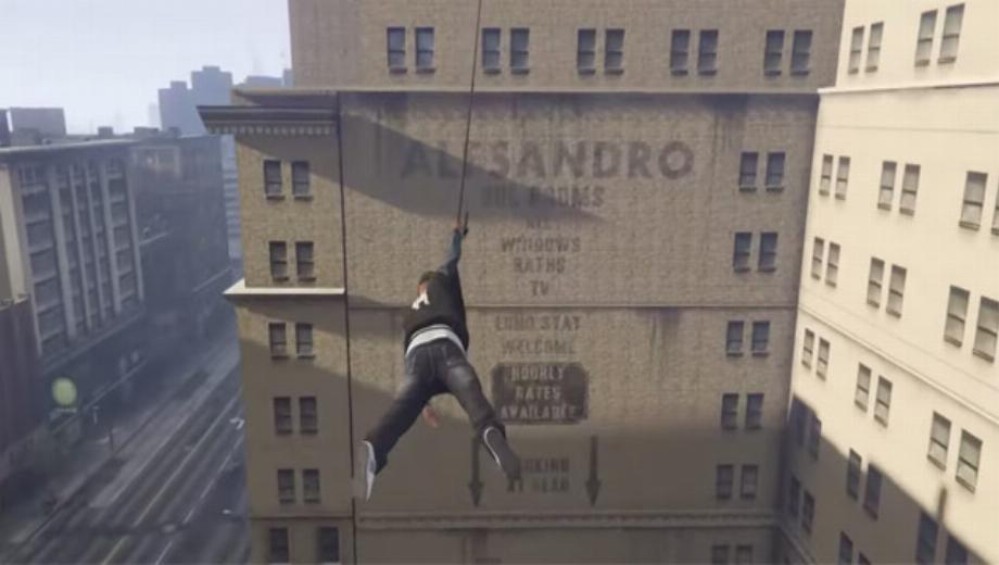 GTA V mod gives players Just Cause grappling hook