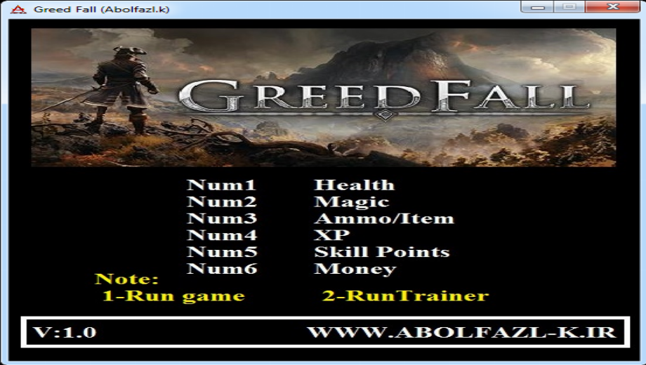 Gier Fall V1.0 Plus 6 Trainer 64