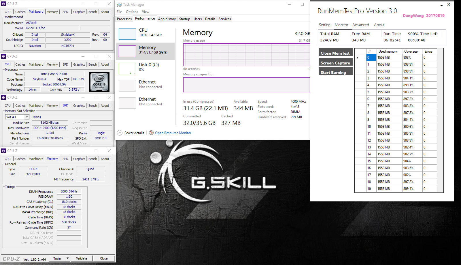 G.Skill stellt weltweit schnellstes DDR4 32GB Kit vor
