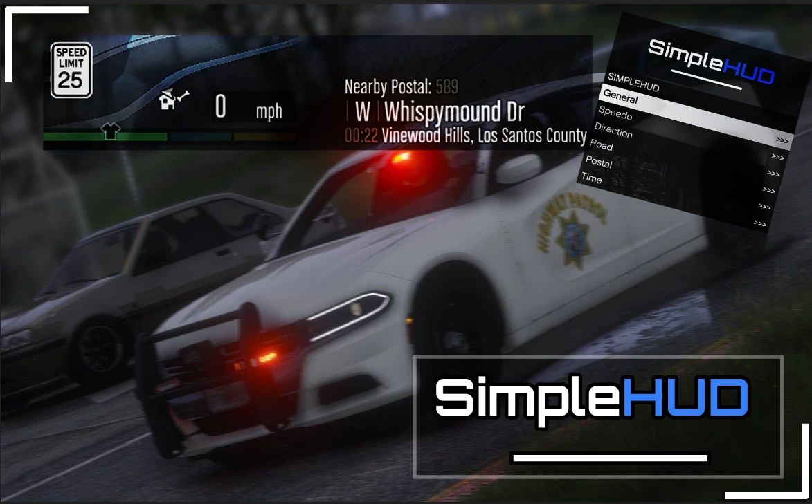 Grand Theft Auto V SimpleHUD v1.1.6