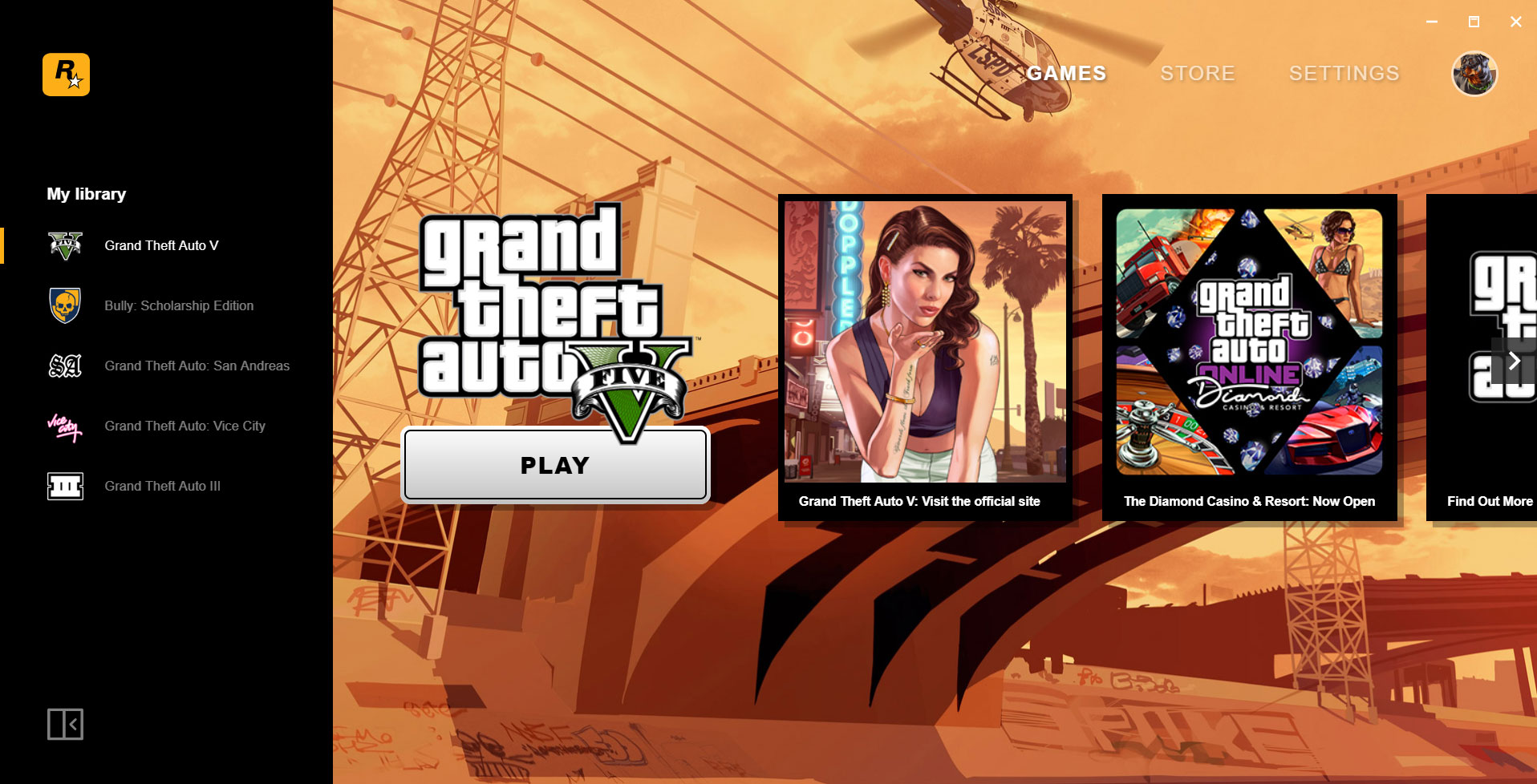 Even Rockstar has its own game launcher now