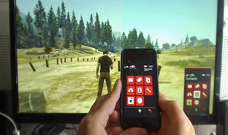 Modder Controls GTA: V In-Game Phone Using His iPhone