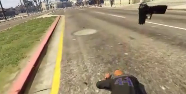 Does VR make Grand Theft Auto too real?