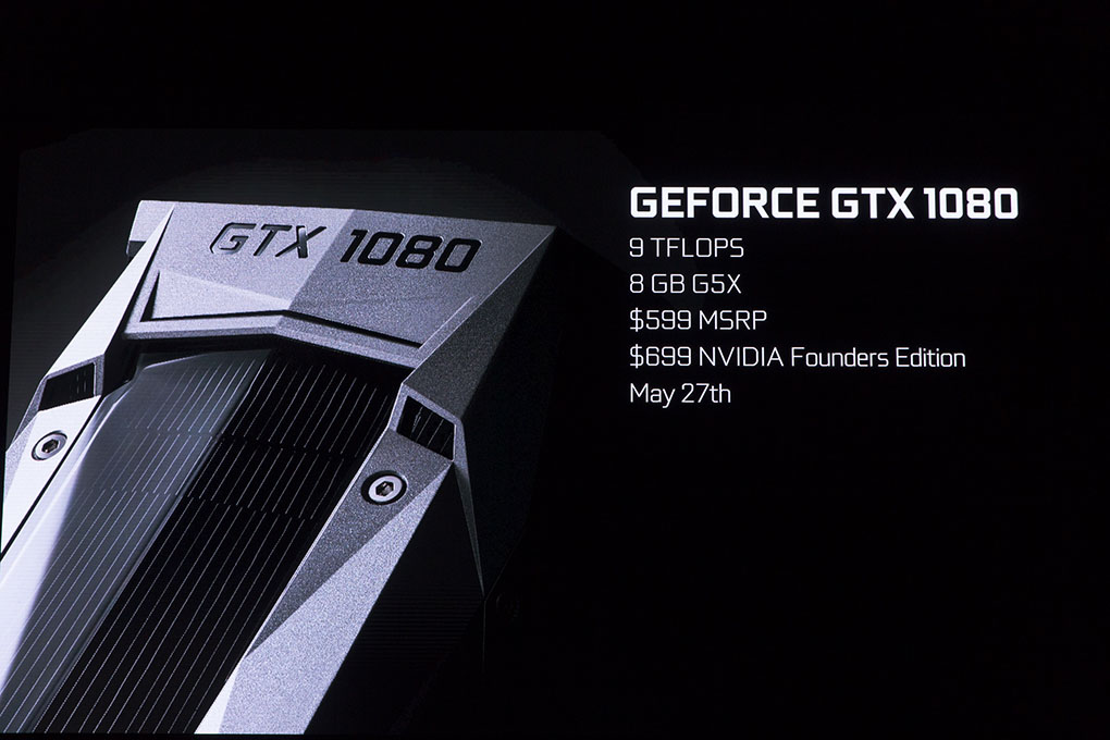 NVIDIA Launches Its Most Powerful GPU Yet: GeForce GTX 1080