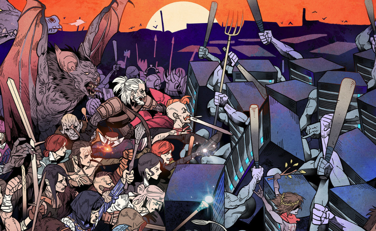 ¿Puedes ayudar a colapsar los servidores de Gwent?