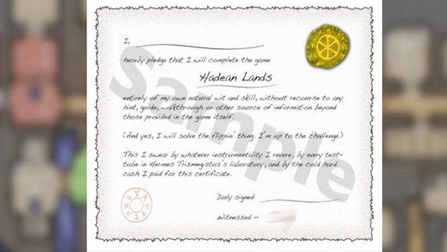 Kaufen Sie den Hadean Lands $35 DLC nicht: es ist nur ein PDF-Dokument