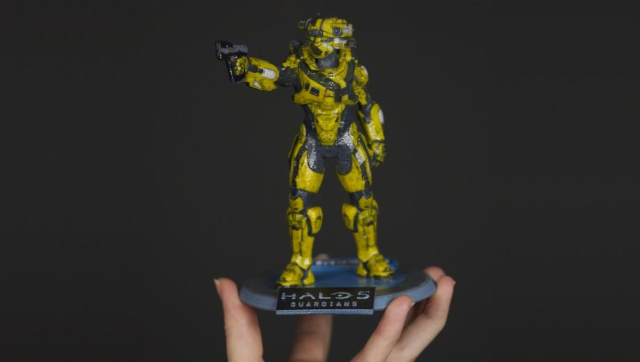 Du kannst deinen Halo 5 Spartan in eine 3D-gedruckte Trophäe verwandeln