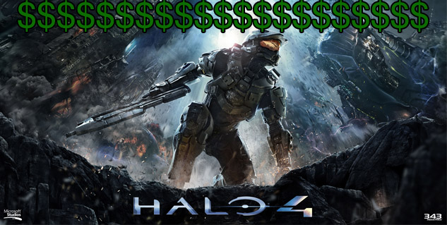 Halo 4 es el juego de Microsoft más caro de la historia